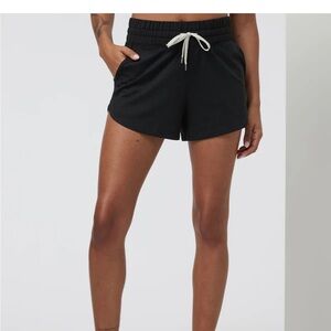 Women's Black Drawstring Shorts